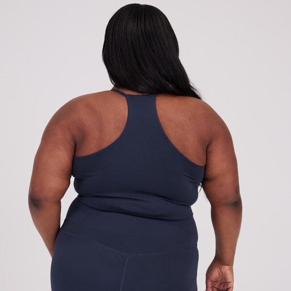 GIRLFRIEND COLLECTIVE Cleo Workout Sports Bra Midnight NWT - Picture 5 of 5